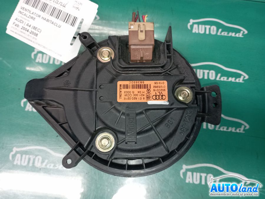 Aeroterma (Ventilator Habitaclu Incalzire) AUDI A4 (8EC) 2004-2008