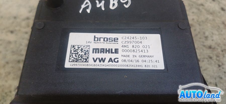 Aeroterma (ventilator Habitaclu Incalzire) AUDI A4 Avant (B9 8W) 2015-2018 Cod 4M1820021