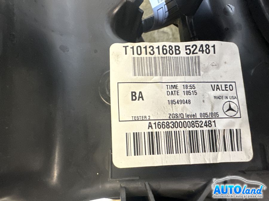 Aeroterma (ventilator Habitaclu Incalzire) MERCEDES-BENZ GL (X166) 2012-2015 Cod T1013158N