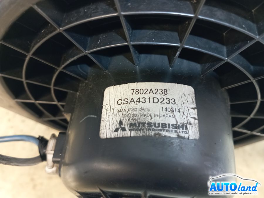 Aeroterma (ventilator Habitaclu Incalzire) MITSUBISHI ASX (GAW) 2010-2025 Cod 7802A238
