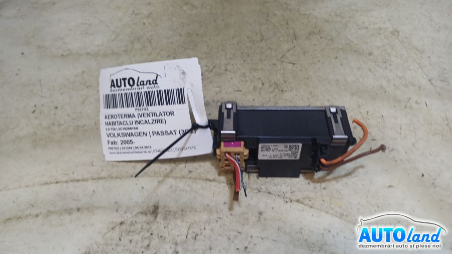 Aeroterma (Ventilator Habitaclu Incalzire) VOLKSWAGEN PASSAT (3C2) 2005-2025 Cod 3C1820015G