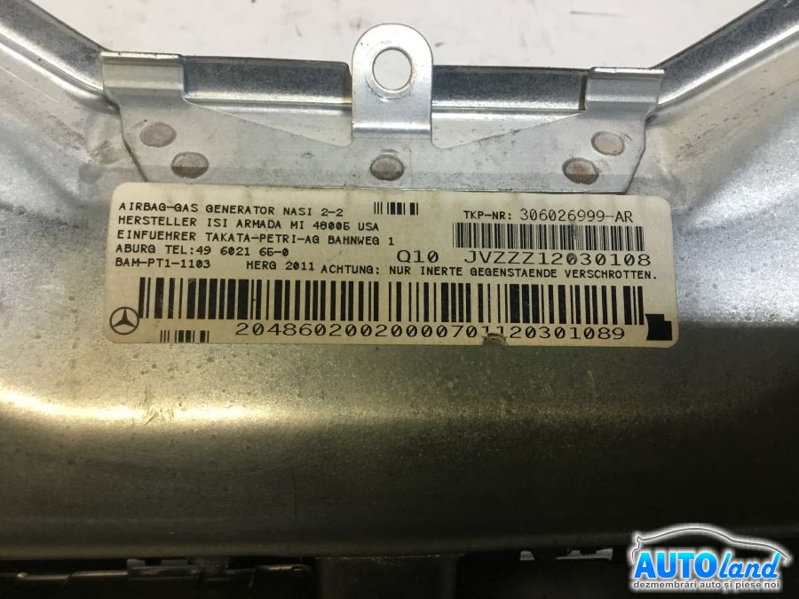 Airbag MERCEDES-BENZ C-CLASS T-Model (S204) 2007-2025 Cod 305669510