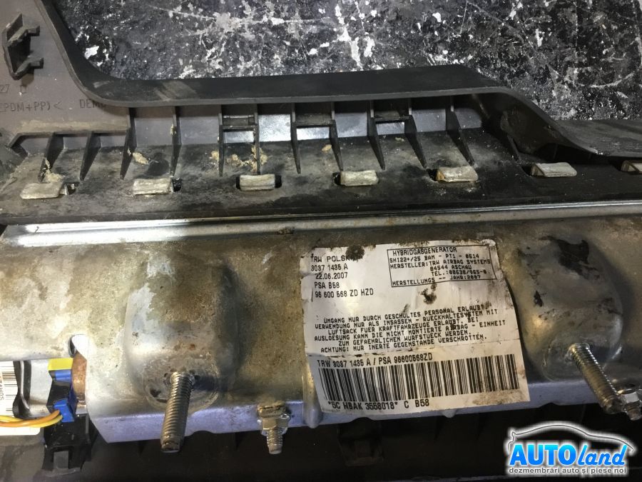 Airbag Pasager CITROEN C4 Grand Picasso (UA_) 2006-2025 Cod 96600568ZD