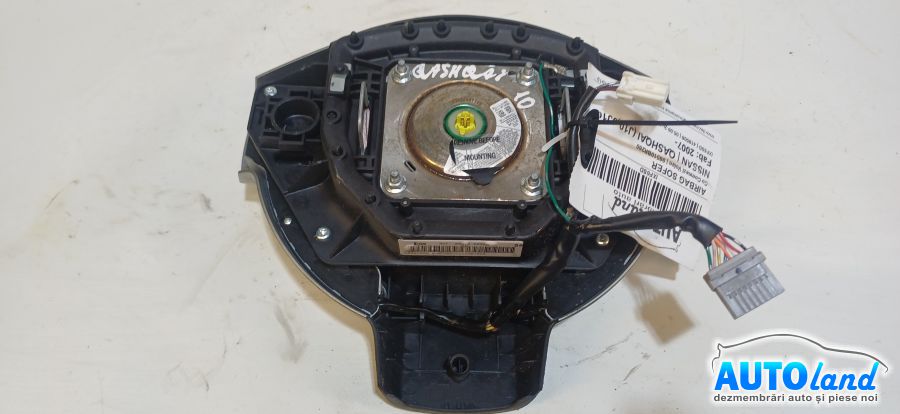 Airbag Sofer NISSAN QASHQAI (J10,JJ10) 2007-2026 Cod 98510BR260