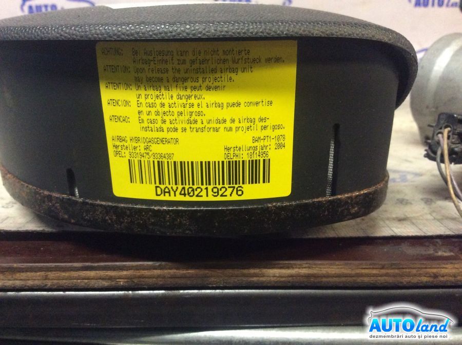 Airbag Sofer OPEL COMBO caroserie inchisa/combi 2001-2025