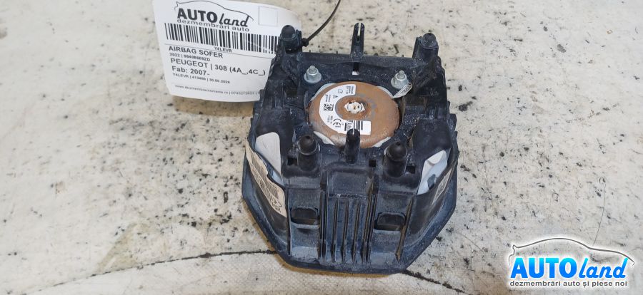 Airbag Sofer PEUGEOT 308 (4A_,4C_) 2007-2026 Cod 98408609ZD