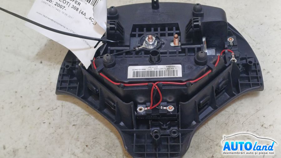 Airbag Sofer PEUGEOT 308 (4A_,4C_) 2007-2025