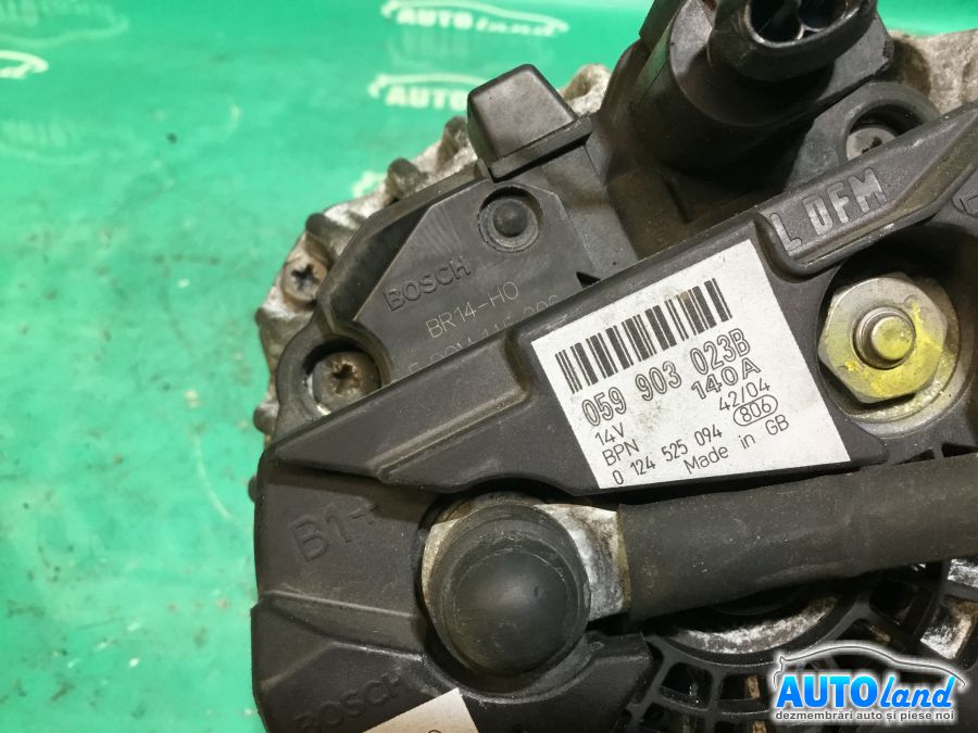 Alternator AUDI A4 (8EC) 2004-2008 Cod 059903023B