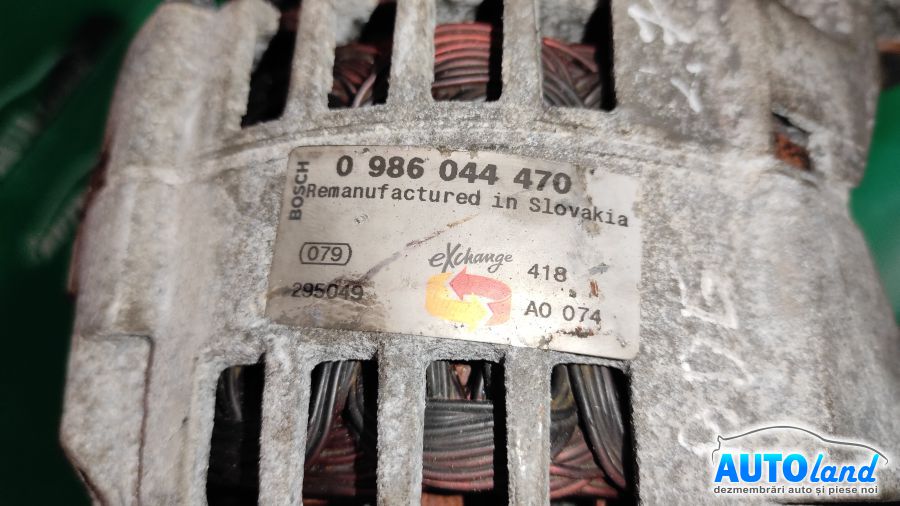 Alternator AUDI A4 (8EC) 2004-2008 Cod 0986044470