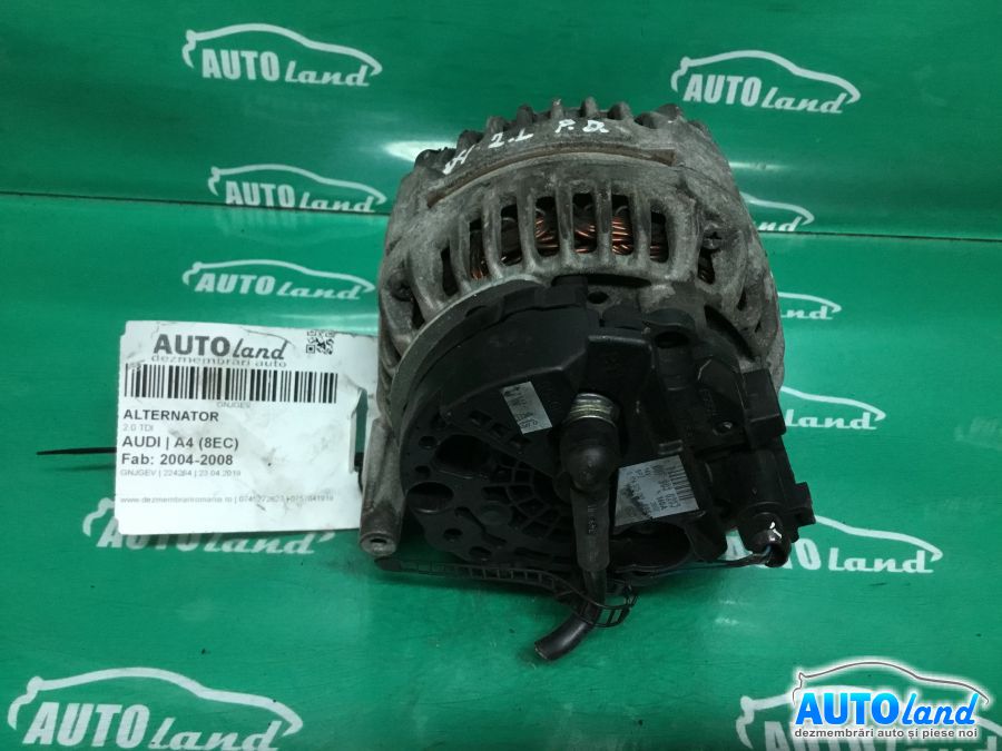 Alternator AUDI A4 (8EC) 2004-2008 Cod 06F903023J