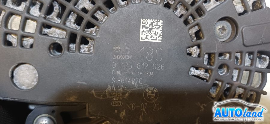 Alternator BMW 2 Cupe (F22) 2013-2026 Cod 8614276