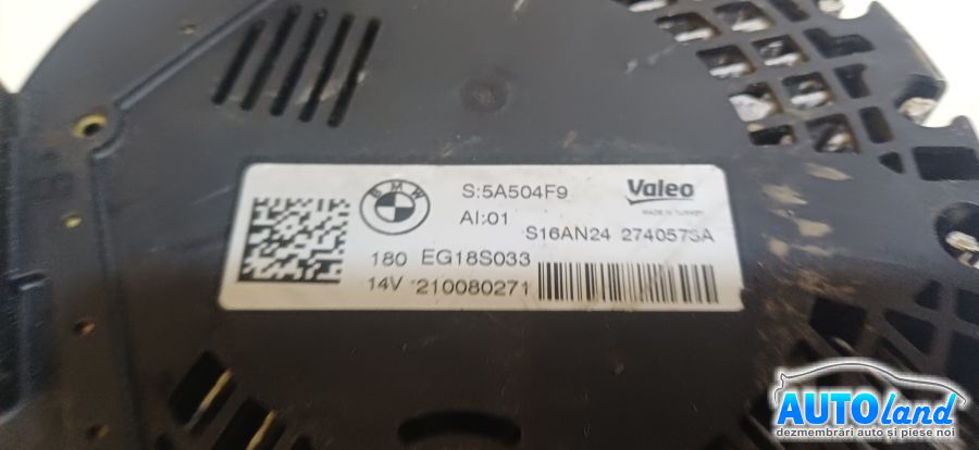 Alternator BMW 2 Series Active Tourer (U06) 2021-2026 Cod 5A504F9