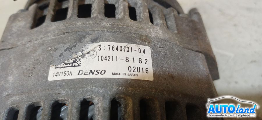 Alternator BMW 3 (F30) 2011-2026 Cod 1042118182