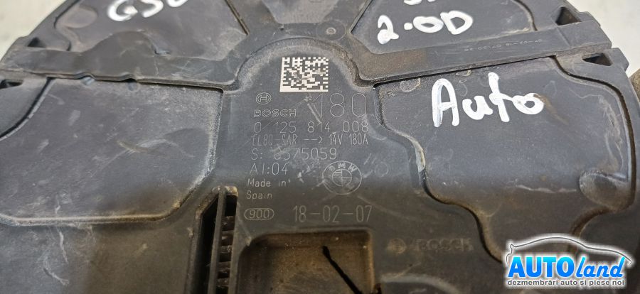Alternator BMW 5 (G30) 2016-2026 Cod 0125814008
