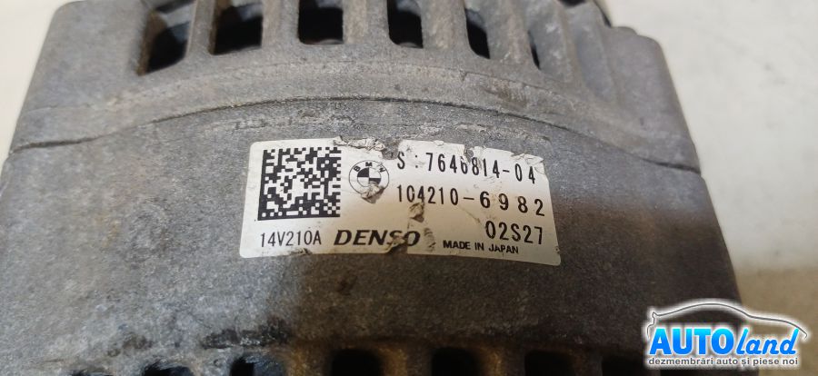 Alternator BMW X4 2014-2026 Cod 7646814