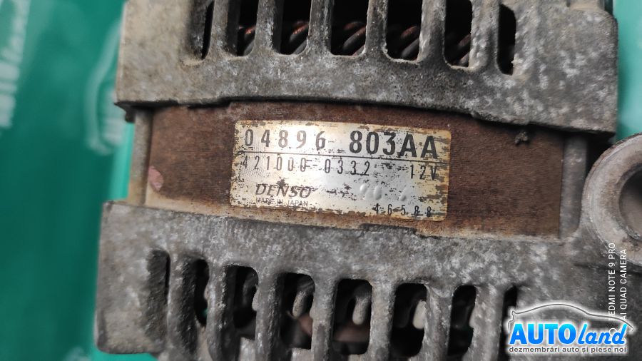 Alternator CHRYSLER 300 C 2004-2025 Cod 4210000332