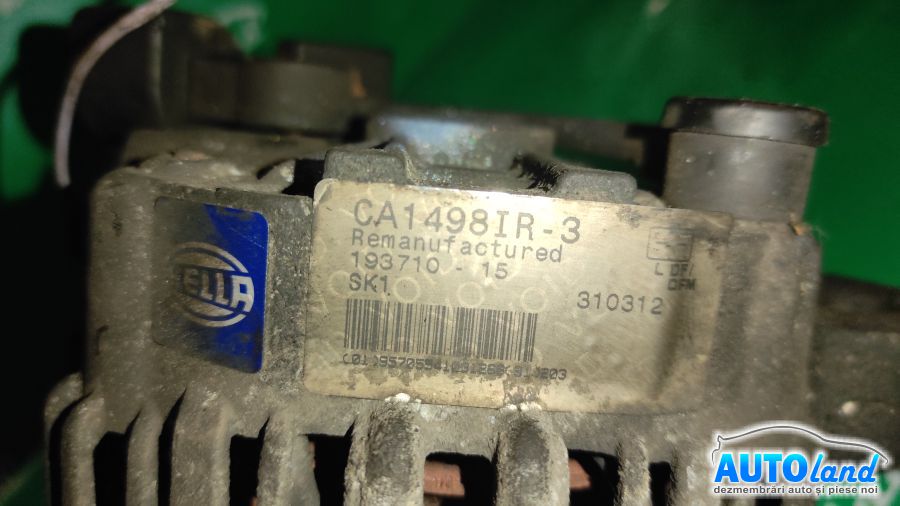 Alternator CITROEN BERLINGO 1996-2026 Cod CA1498IR