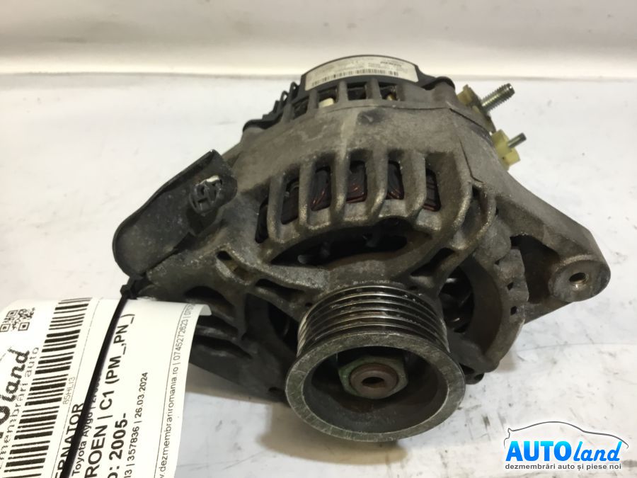 Alternator CITROEN C1 (PM_,PN_) 2005-2025 Cod 270600Q011