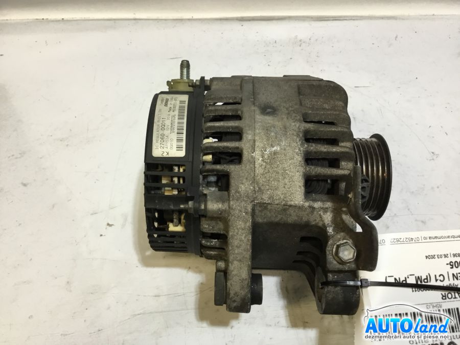 Alternator CITROEN C1 (PM_,PN_) 2005-2025 Cod 270600Q011