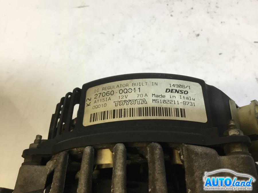 Alternator CITROEN C1 (PM_,PN_) 2005-2025 Cod 270600Q011