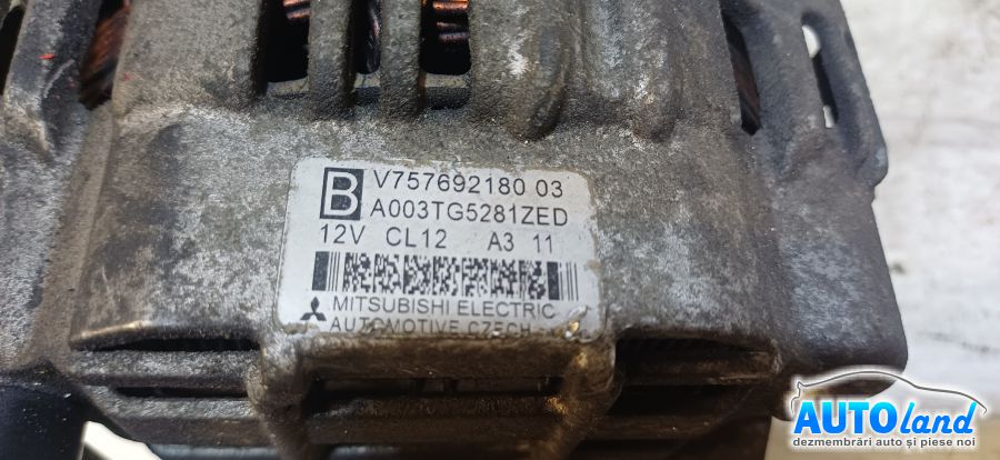 Alternator CITROEN DS3 2009-2026 Cod A003TG5281ZED