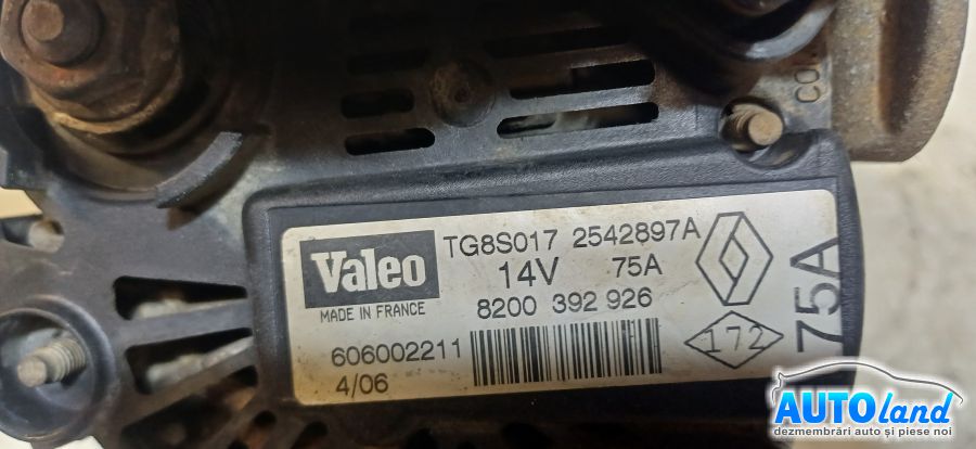 Alternator DACIA 1309 papuc 1990-2026 Cod 8200392926