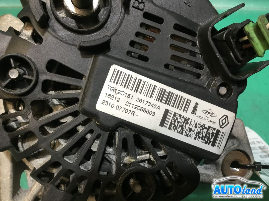 Alternator DACIA DUSTER 2010-2025 Cod 231007707R