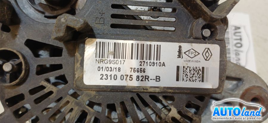 Alternator DACIA LOGAN II 2012-2026 Cod 231007582R