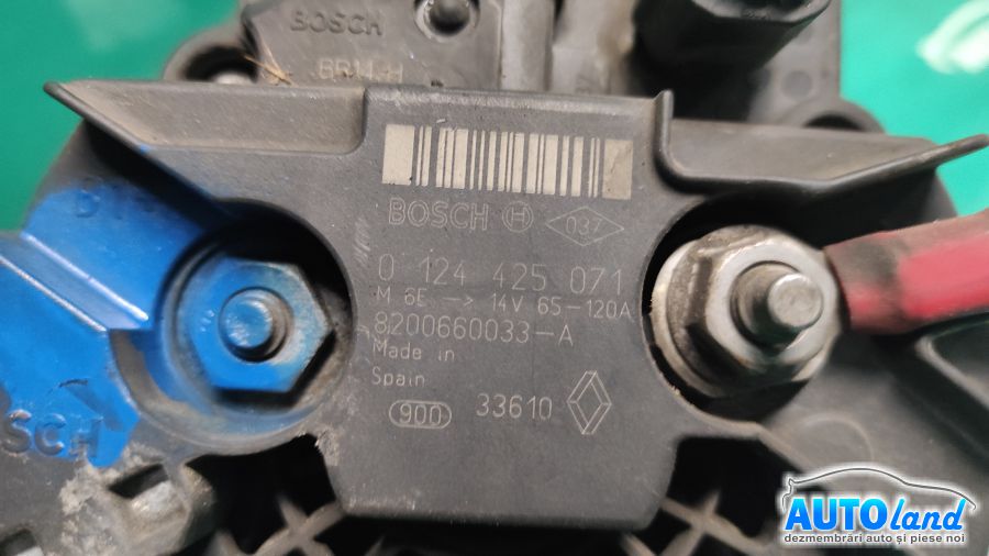 Alternator DACIA SANDERO II 2013-2025 Cod 8200660033