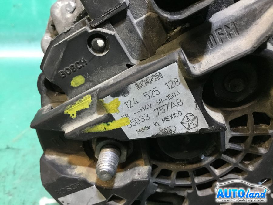 Alternator DODGE CALIBER 2006-2025 Cod 0124525128