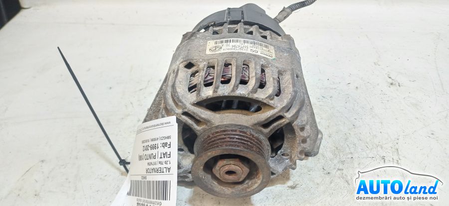 Alternator FIAT PUNTO (188) 1999-2012 Cod 51714794