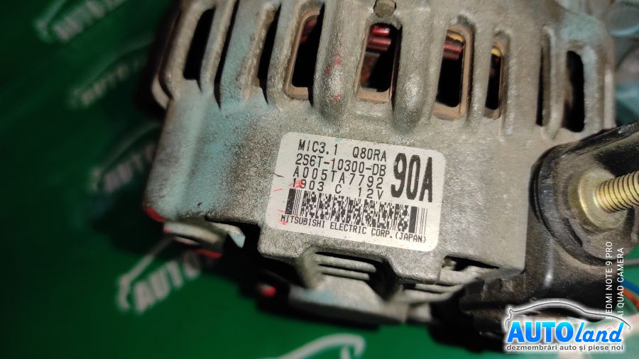 Alternator FORD FUSION (JU_) 2002-2025 Cod 2S6T10300DB