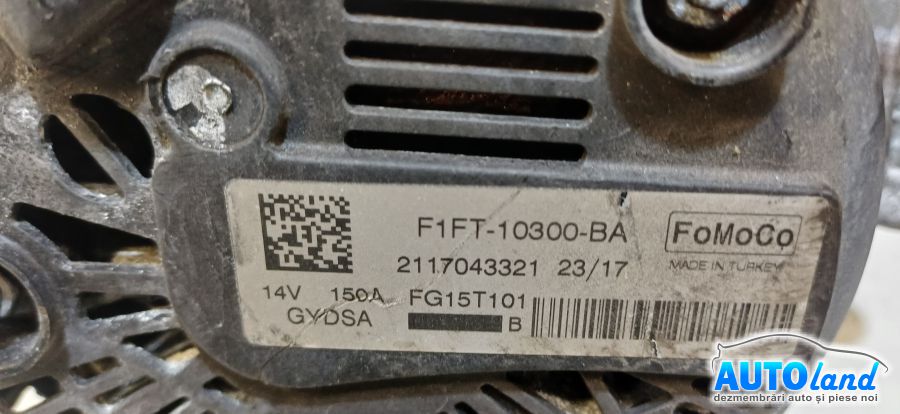 Alternator FORD KUGA II 2012-2014 Cod F1FT10300BA