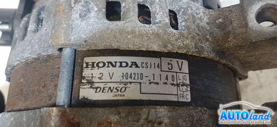 Alternator HONDA CR-V III 2007-2026 Cod 1042101140