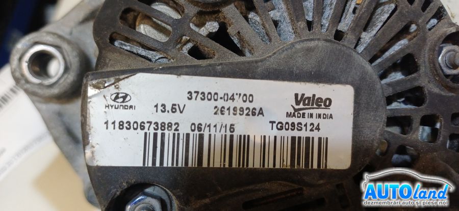 Alternator HYUNDAI i10 2007-2026 Cod 3730004700