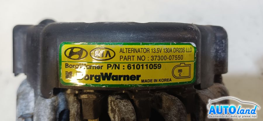 Alternator HYUNDAI i10 2007-2026 Cod 61011059