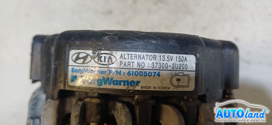 Alternator HYUNDAI i40 2012-2026 Cod 373002U200