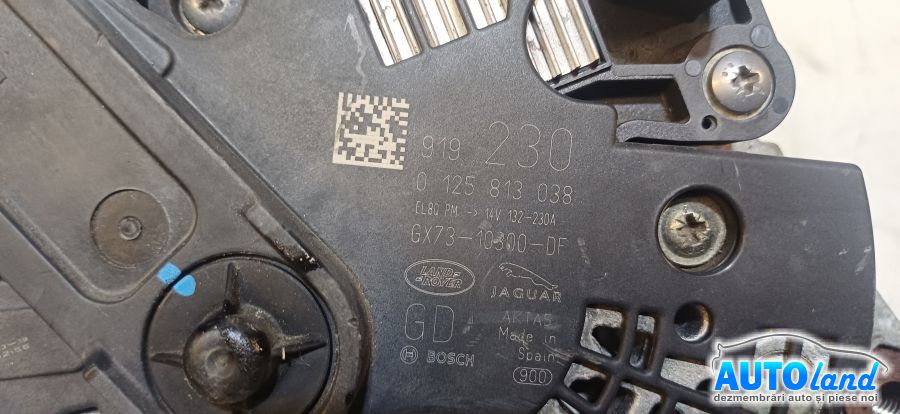 Alternator JAGUAR NEIDENTIFICAT 2000-2026 Cod GX7310300DF