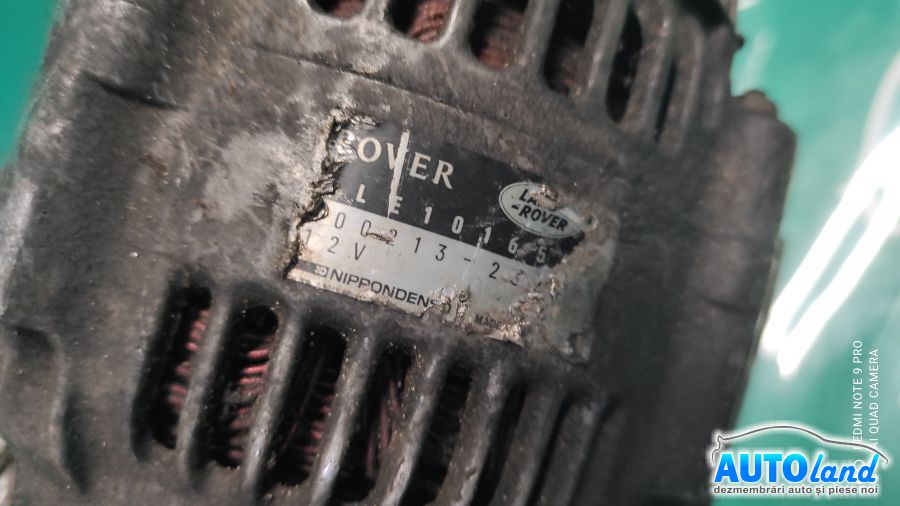 Alternator LAND ROVER FREELANDER (LN) 1998-2025 Cod 1002132540