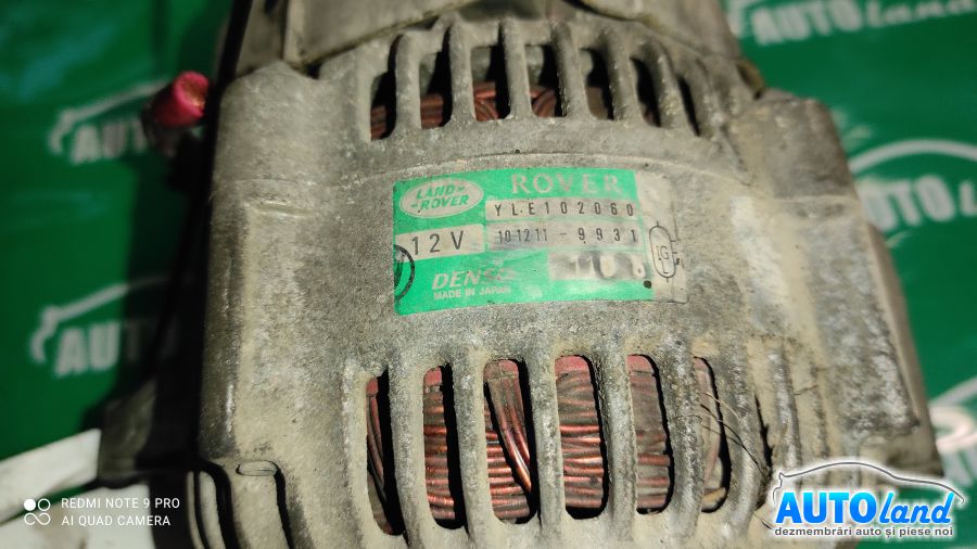 Alternator LAND ROVER FREELANDER (LN) 1998-2025 Cod YLE192060