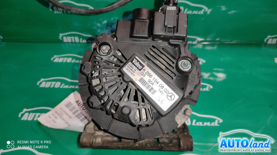 Alternator MERCEDES-BENZ A-CLASS (W169) 2004-2025 Cod A2661540802
