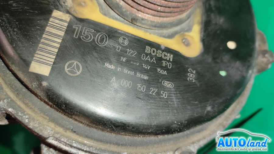 Alternator MERCEDES-BENZ C-CLASS (W203) 2000-2025 Cod A0001502250