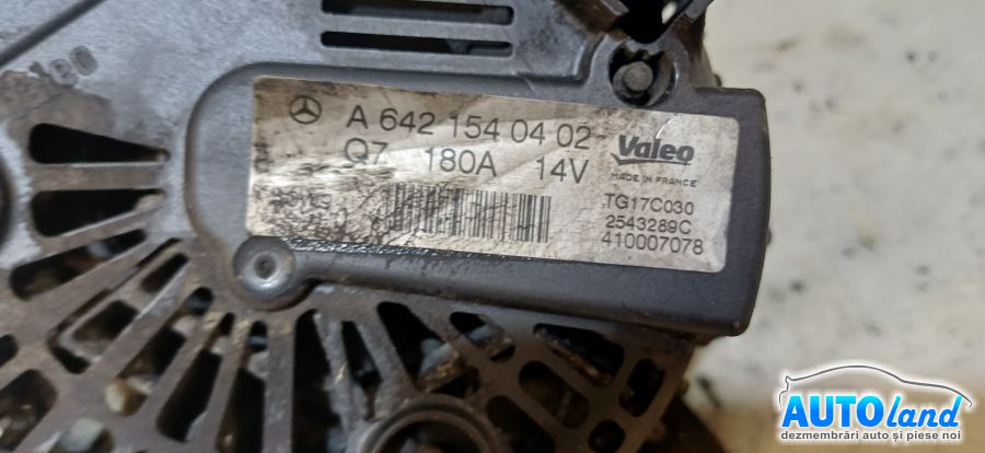 Alternator MERCEDES-BENZ E-class Coupe (C207) 2009-2012 Cod A6421540402