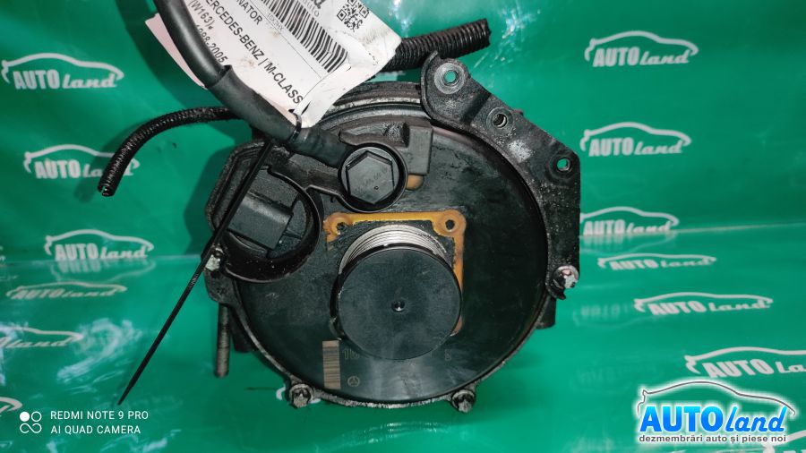 Alternator MERCEDES-BENZ M-CLASS (W163) 1998-2005 Cod A0001500550