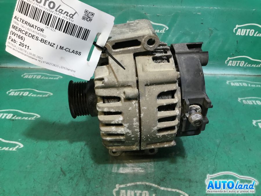Alternator MERCEDES-BENZ M-CLASS (W166) 2011-2025 Cod A0141543302