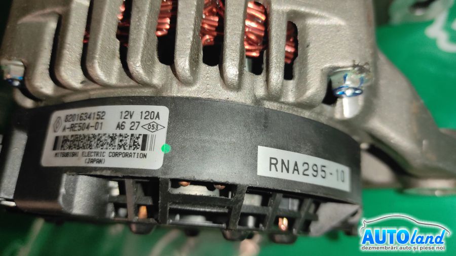 Alternator NEIDENTIFICAT NEIDENTIFICAT 2000-2025 Cod 8201634152
