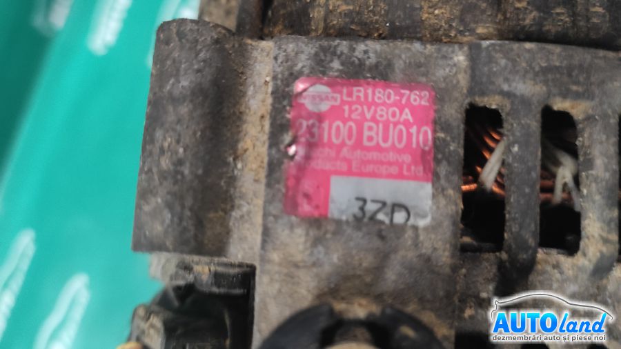 Alternator NISSAN ALMERA II (N16) 2000-2025 Cod 23100BU010