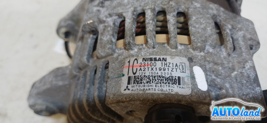 Alternator NISSAN MICRA IV (K13) 2010-2026 Cod A2TX1991ZT