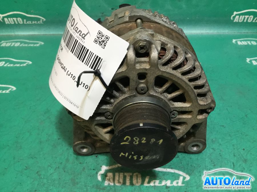 Alternator NISSAN QASHQAI (J10,JJ10) 2007-2026 Cod 23100JD200