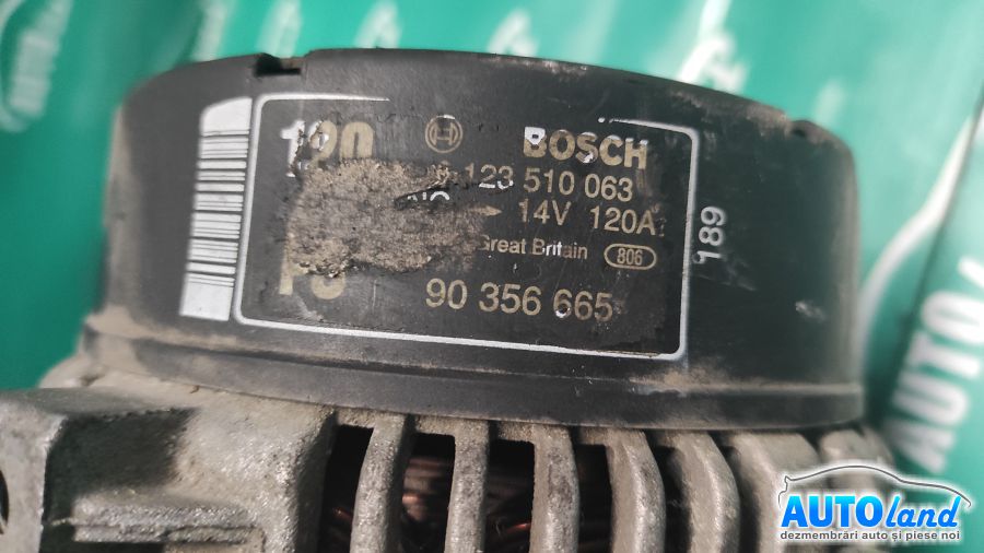 Alternator OPEL ASTRA F (56_,57_) 1991-1998 Cod 0123510063